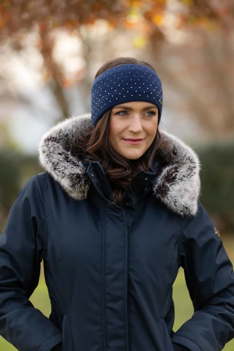 LeMieux Sparkle Headband - Navy-1