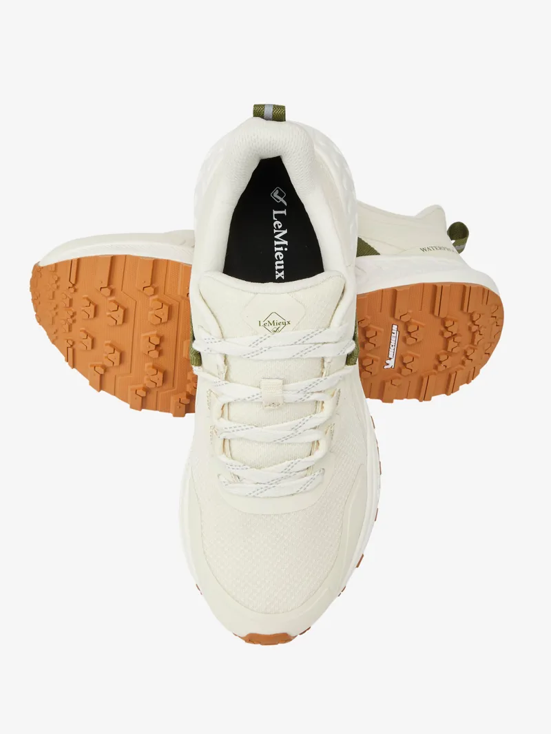 LeMieux Trax Waterproof Trainer - Ecru-9