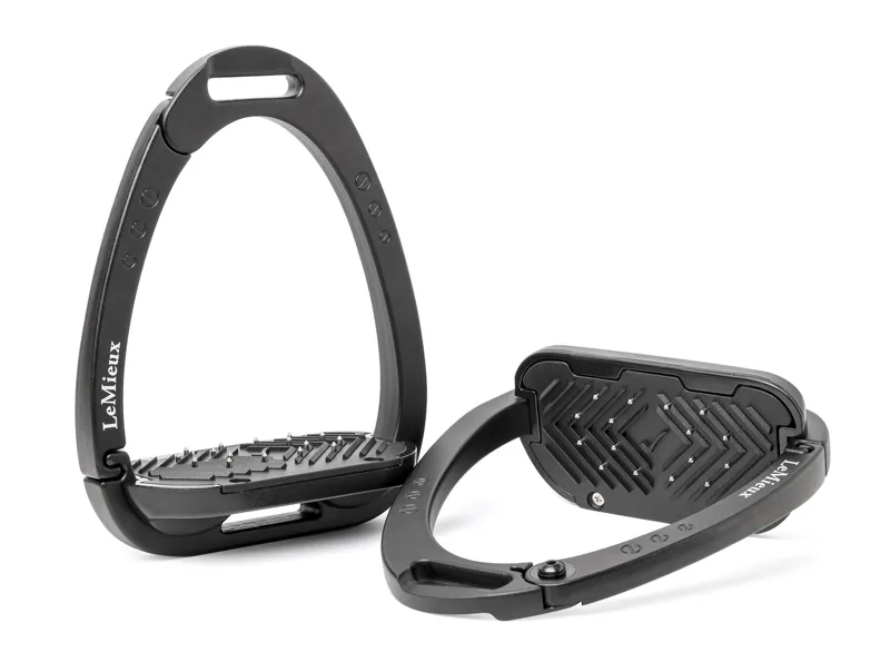 LeMieux Vector Balance Stirrup - Black/Black