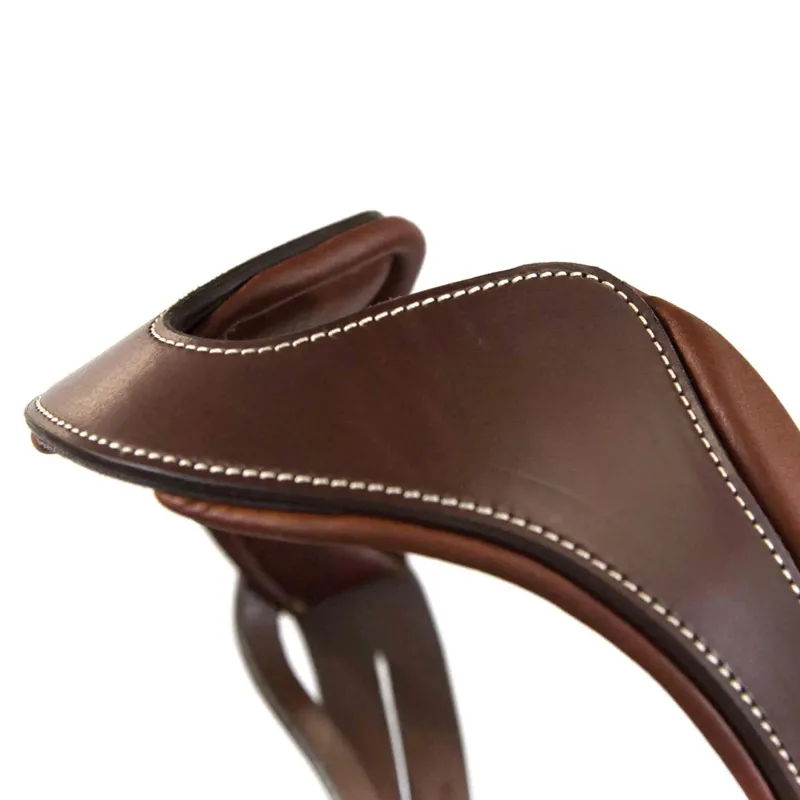 Antares Precision Y Noseband Bridle - Brown-8