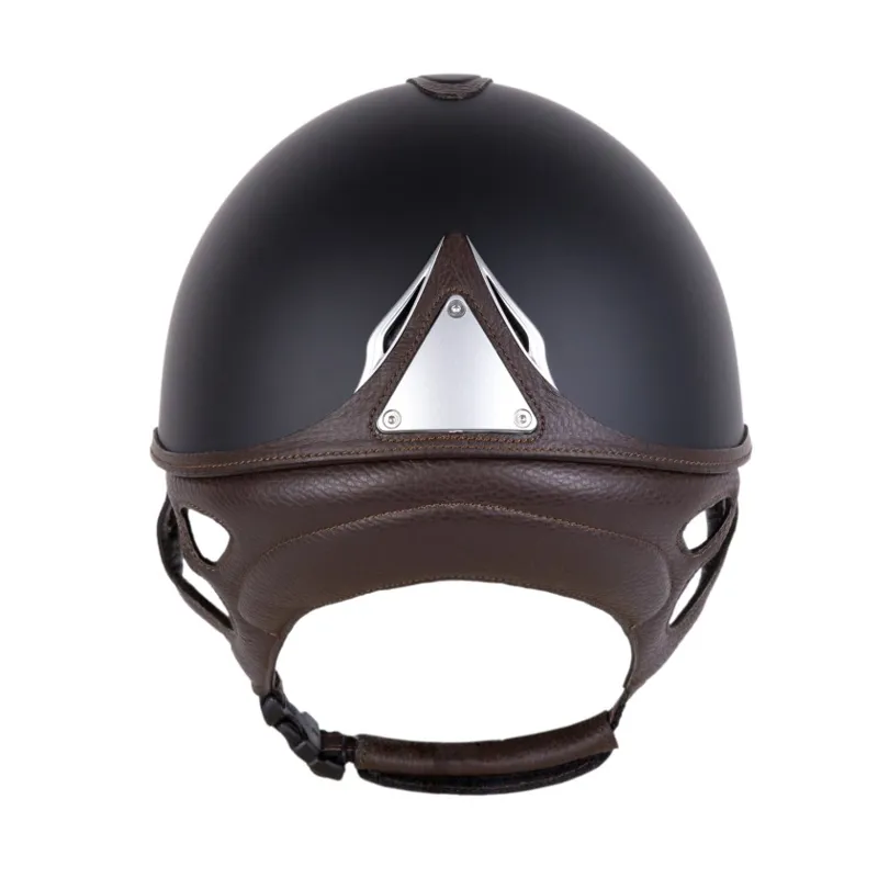 Antares Reference Riding Helmet - Black/Brown-3