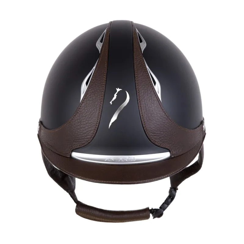 Antares Reference Riding Helmet - Black/Brown-1