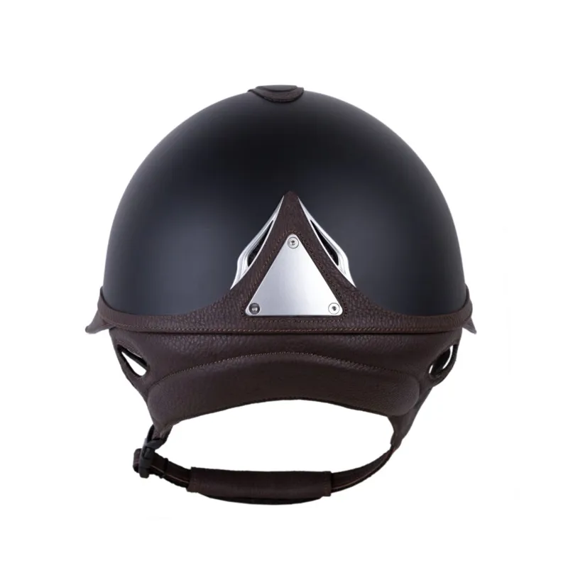 Antares Reference Strass Eclipse Riding Helmet - Black/Brown-4