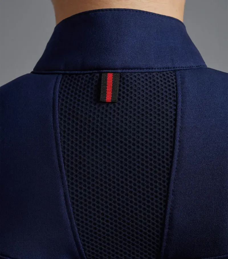 Remisa Ladies Technical Short Sleeve Riding Top / Navy uk-3